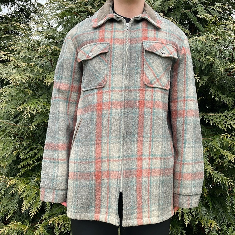 🇺🇸 Woolrich Plaid Winter Coat